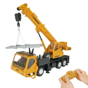 3822 1/24 10CH RC Car Truck Crane Remote Control Construction Children's Engineering Vehicle Toys for Boys Kids Gifts