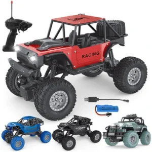 MGRC 6086 RTR 1/18 2.4G RWD RC Car LED Light Vehicles Models Toys Climbing Rock Crawler Alloy Shell